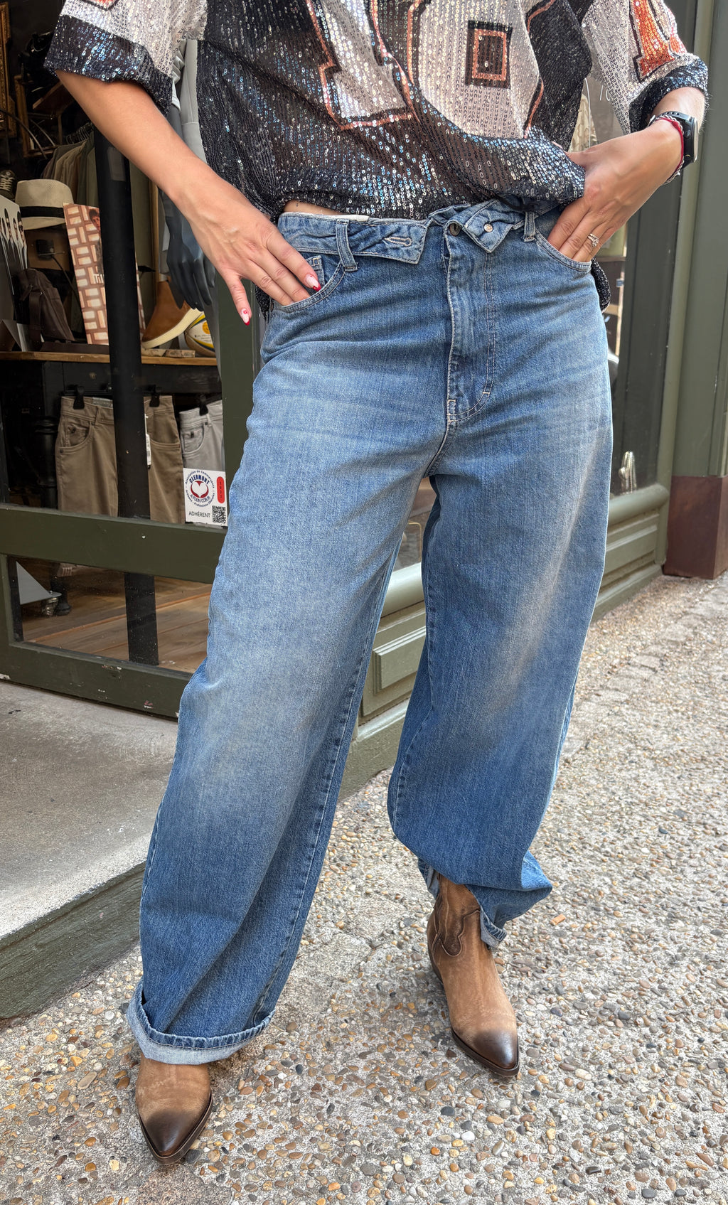 Jean please