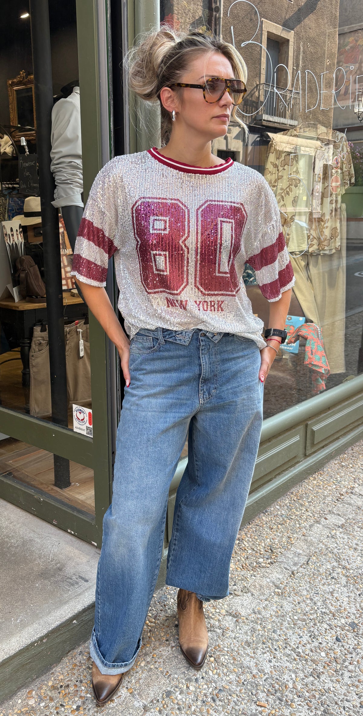T-shirt rose