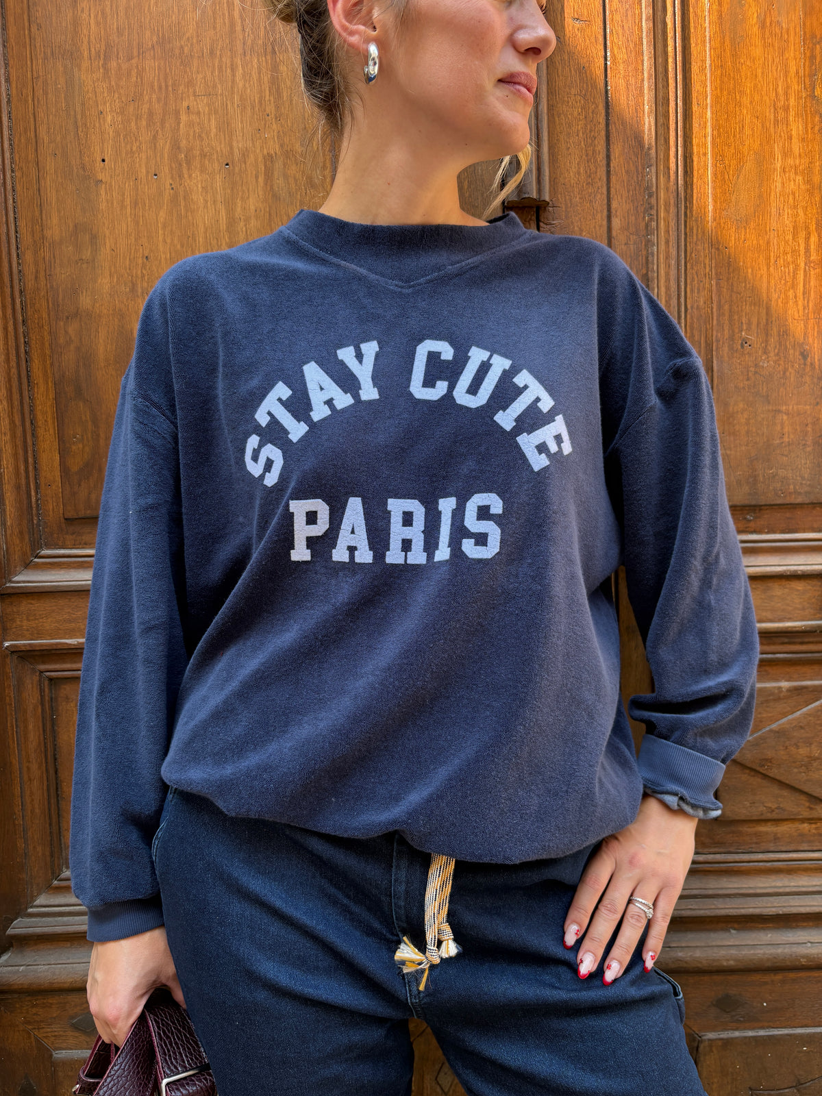 Sweat bleu