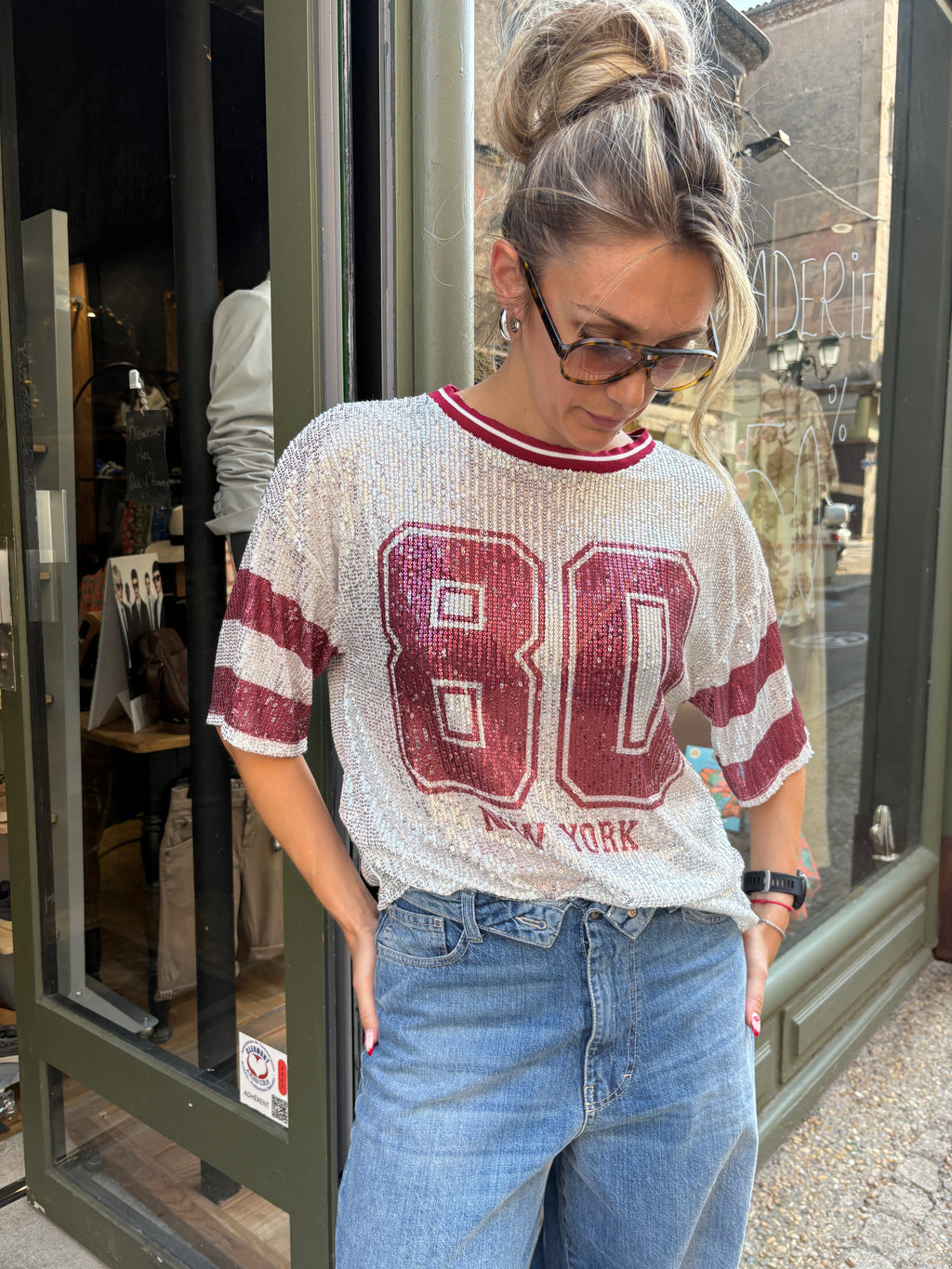 T-shirt rose