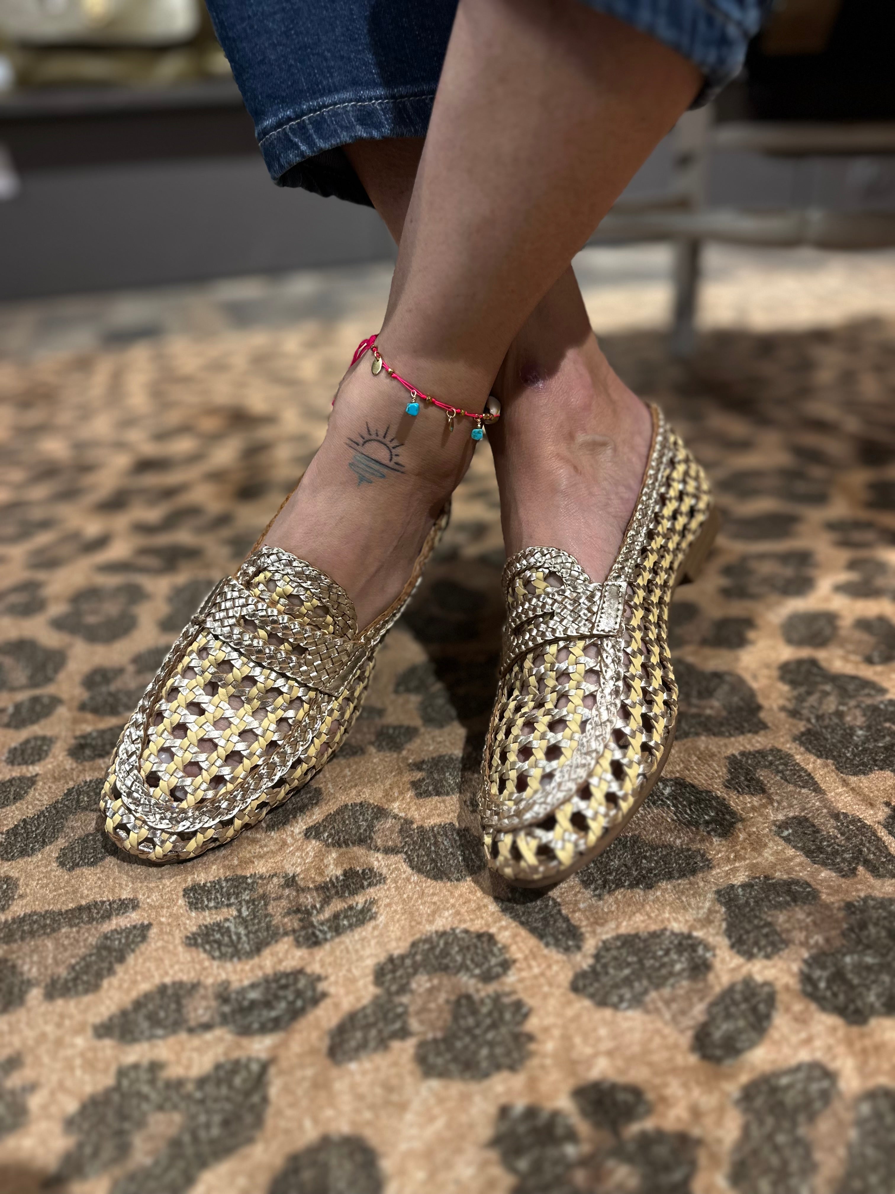 Mocassin cuir